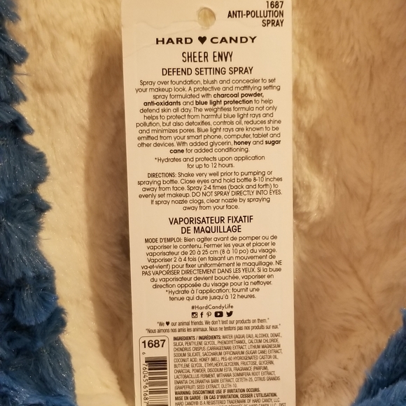 New Hard Candy Primer Eyeshadow Mascara Defend Setting Spray Gift Set - Picture 4 of 12